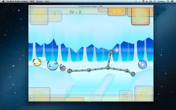 Fat Birds Build a Bridge! - FREE screenshot