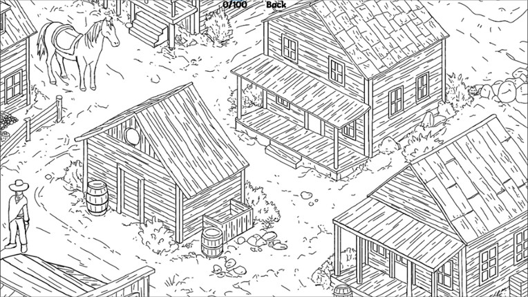 Find Meow in Wild West screenshot