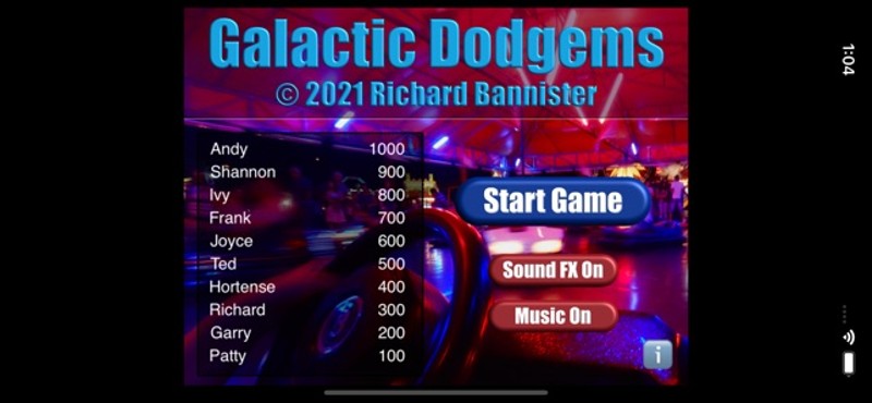 Galactic Dodgems screenshot