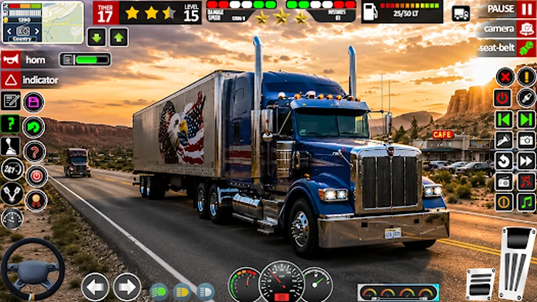 Cargo Truck Driving Simulator Image