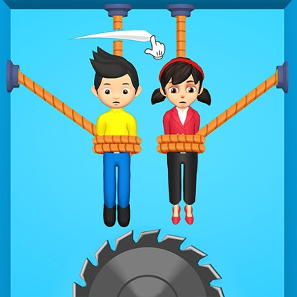 Rescue Couple - Rope Cut Games Game Cover