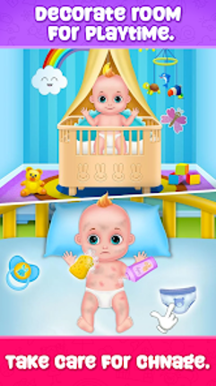 Mom and Newborn care game Image