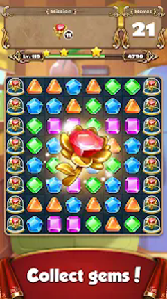 Jewel Castle - Match 3 Puzzle Image