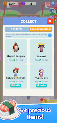 Idle Sushi House screenshot