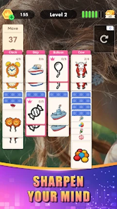 Solitaire Icon Secret: Sorting Image