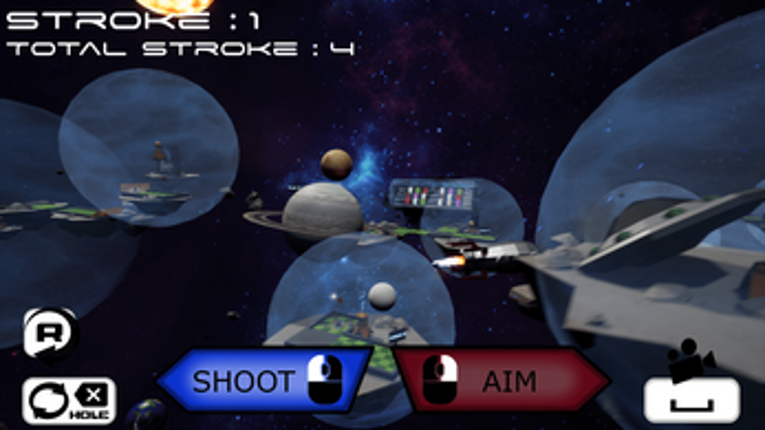Galactic Mini-Golf Contest screenshot