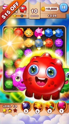 Jelly Crush Mania - A Yummy Jelly Dash Mania Match 3 Game Image