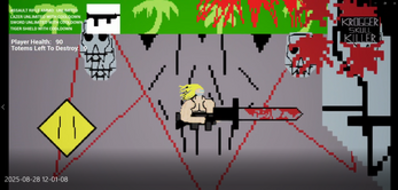 Krogger Skull Killer screenshot