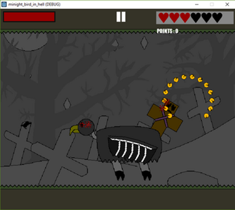 midnight bird in hell Image
