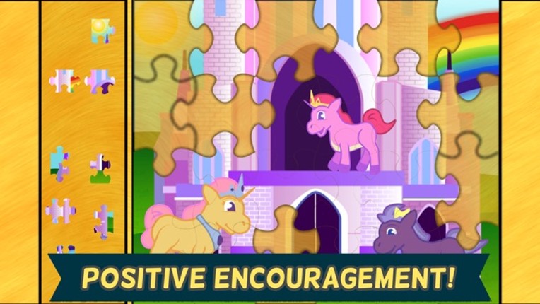Pony Games for Girls: Little Horse Jigsaw Puzzles Image