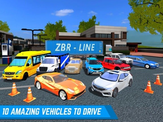 Shopping Zone City Driver screenshot