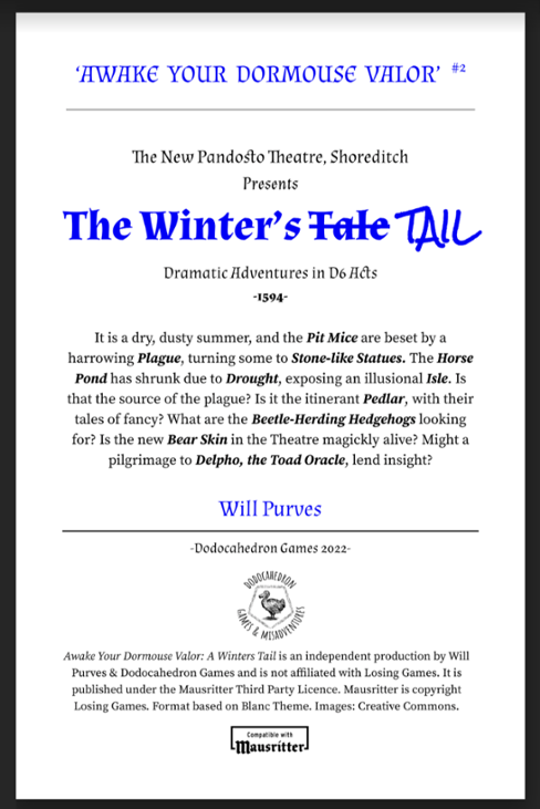 Games like The Winter's Tail