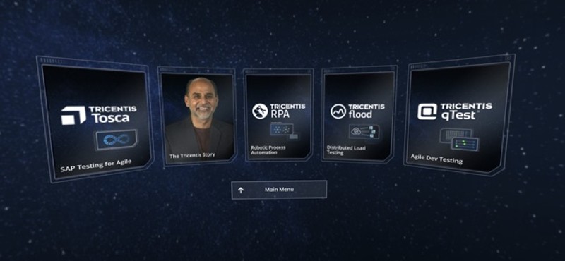 Tricentis Space Battle AR Image