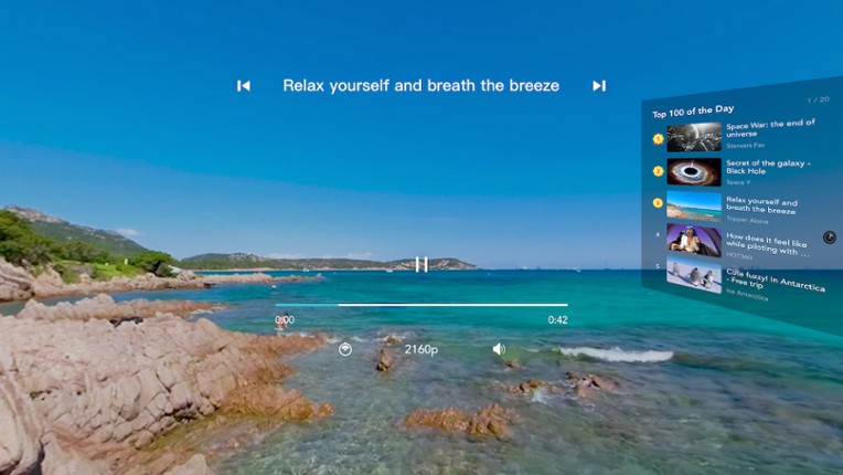 VeeR VR:VR Video and Movie Platform screenshot