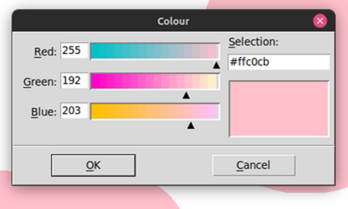 Basic Paint Software screenshot