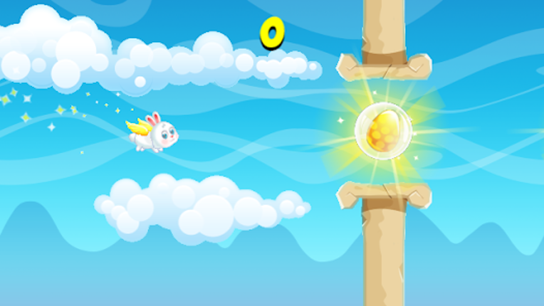 Easter Bunny Fly - Easter Game screenshot
