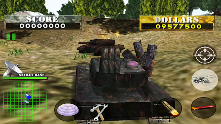 The Tank War Defender screenshot