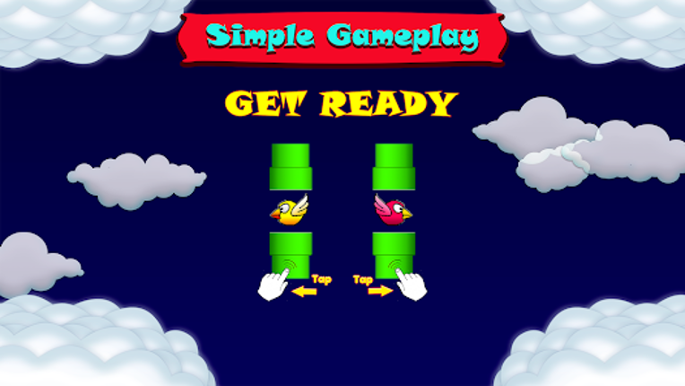 Fun Birds Game - Two players screenshot