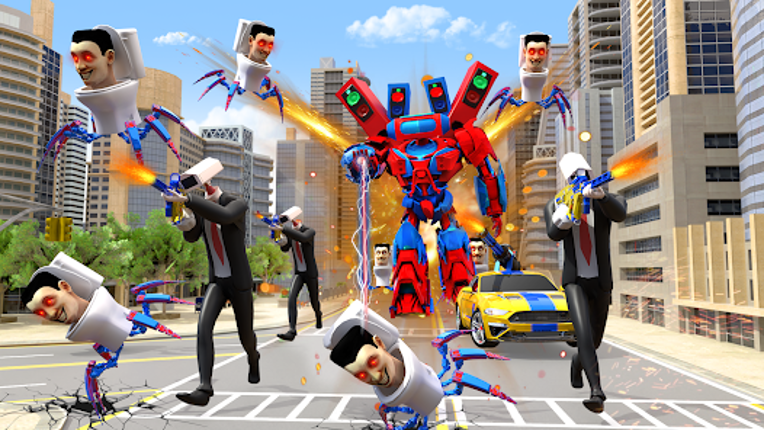 Toilet Monster Robot Games Image