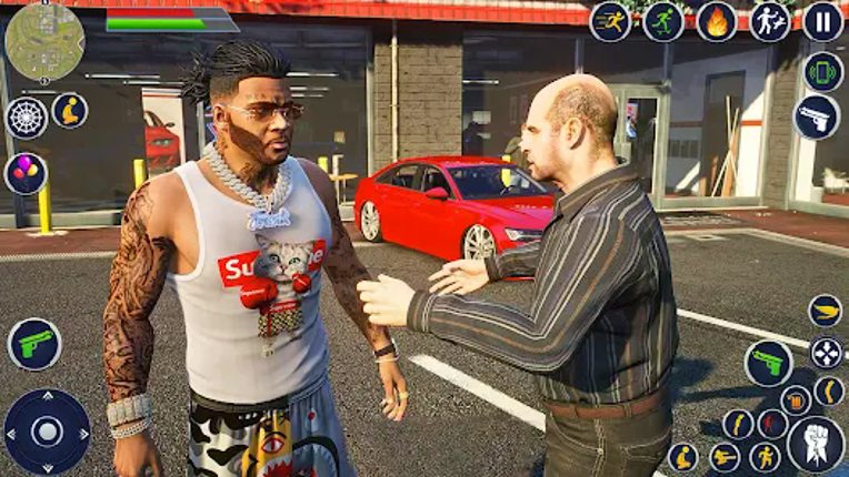 Open World Gangster Car Game screenshot