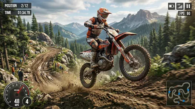 Real Extreme Bike Racing Game Image