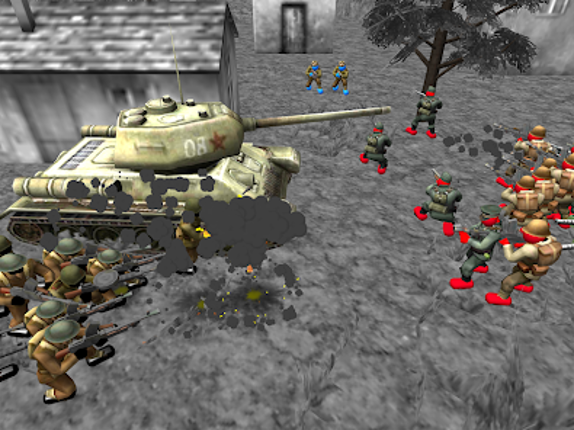 Stickman WW2 Battle Simulator screenshot
