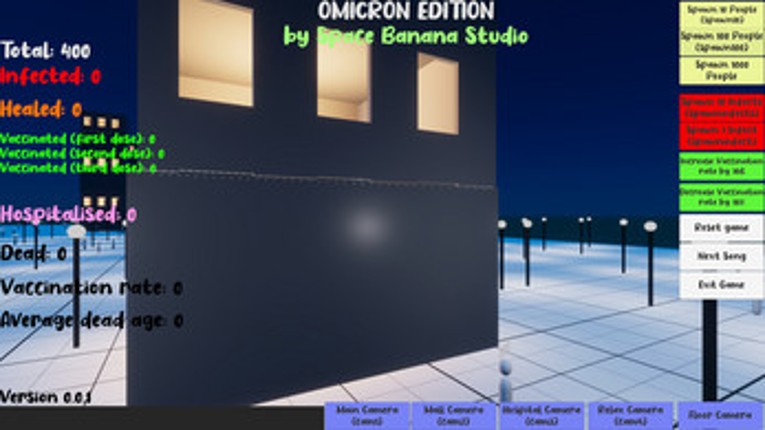Omicron Simulator 2022 screenshot
