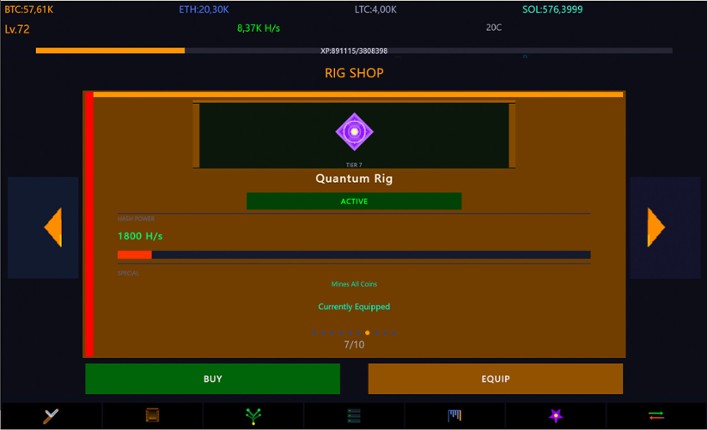 Keep On Hashing!: Idle Mining Sim Image