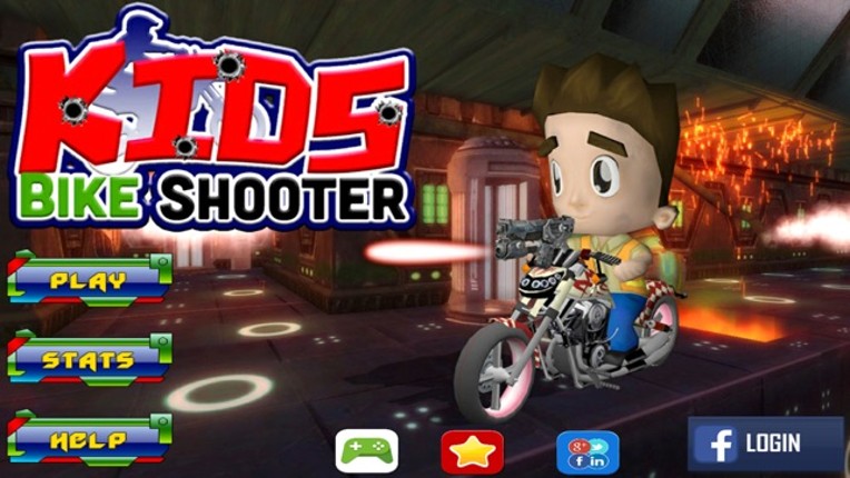 Kids Bike Shooter : Bike Racing Shooter For Kids screenshot