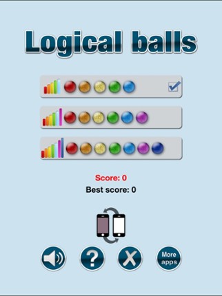 Logical Balls: Bubble Breaker screenshot