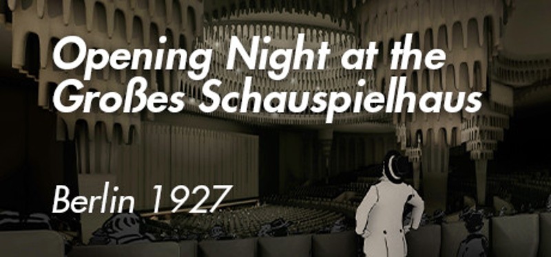Opening Night at the Großen Schauspielhaus - Berlin 1927 Image
