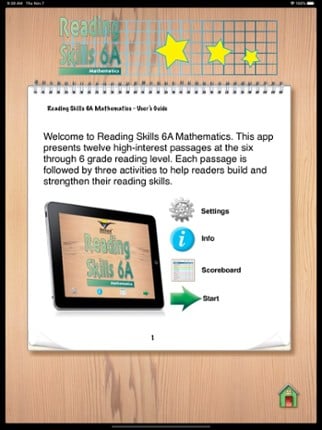 Reading Skills 6A Image