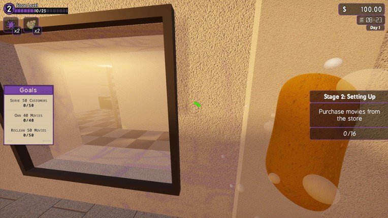 Rental Store Simulator screenshot