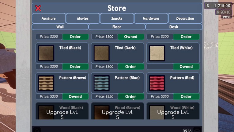 Rental Store Simulator screenshot