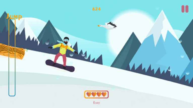 Snow Mountain Snowboard Image