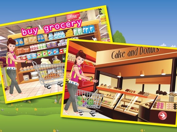 Supermarket boy food shopping - A crazy market cleanup & grocery shop game screenshot