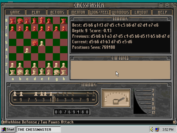 The Chessmaster 4000 screenshot