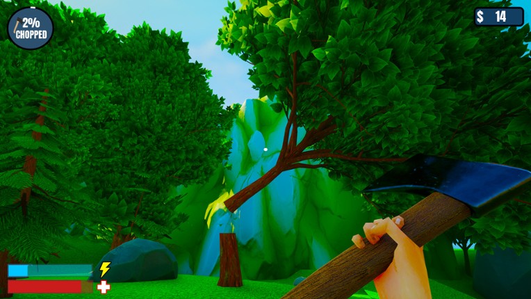 A Game About Cutting A Tree screenshot