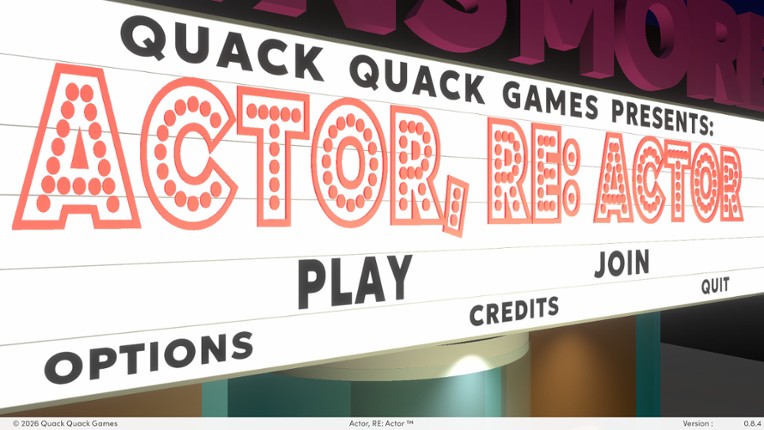 Actor, RE: Actor screenshot