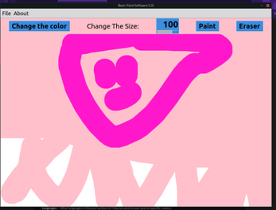Basic Paint Software Image