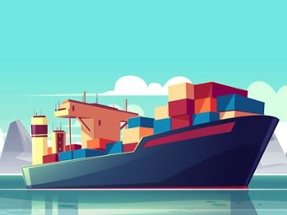 Cargo Ships Jigsaw Image