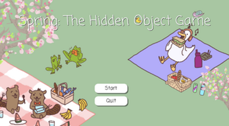 Cherry Blossom Picnic: a hidden object game Image