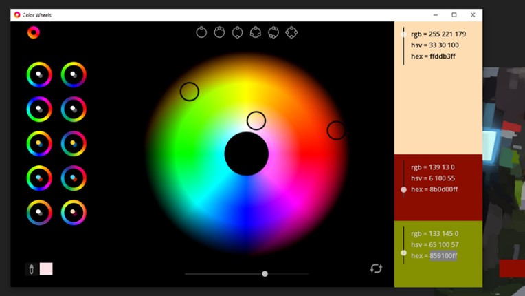Color Wheels screenshot