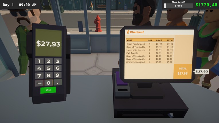 DVD Store Simulator screenshot