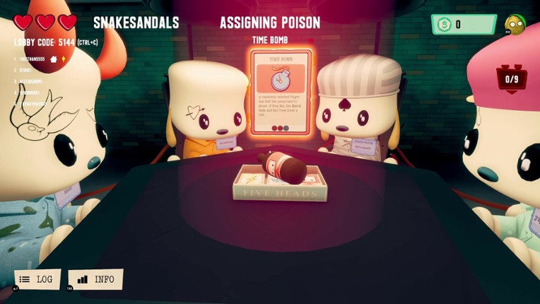 Five Heads screenshot
