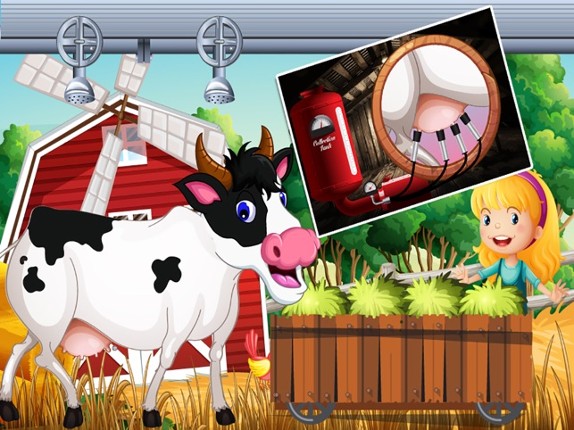Flavored Milk Factory farm - Milk the cows & process it with amazing flavors in dairy factory screenshot