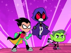 Fun Teen Titans Puzzle Image