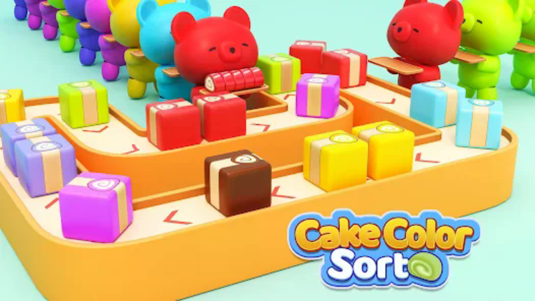 Cake Color Sort - Food Games Image