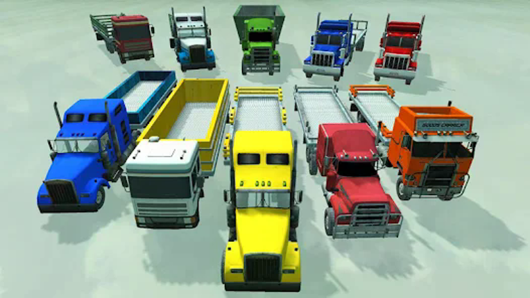 Truck Driving Uphill Simulator Image
