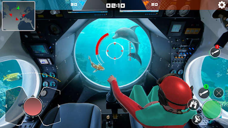 Submarine Titans Rescue Ship screenshot